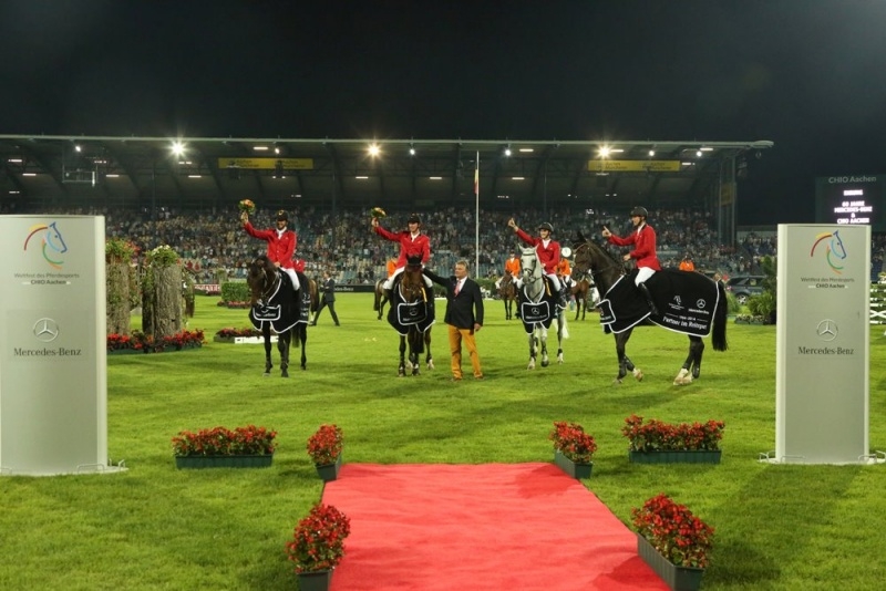 Double sans-faute victorieux de CONRAD dans la Coupe des Nations d'Aix la...