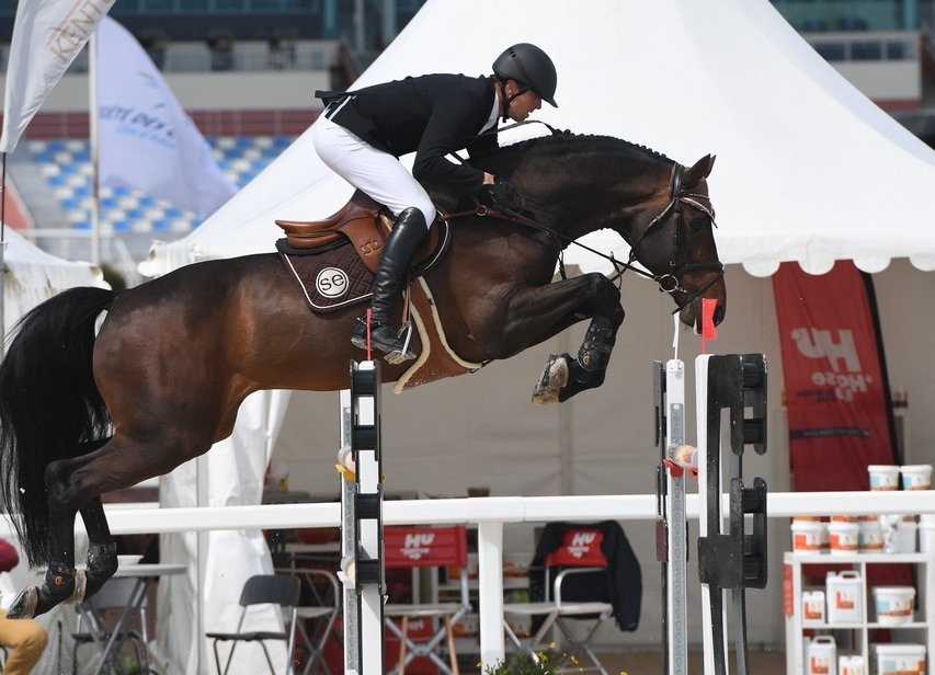Fantastique ELDORADO DE HUS lors de l'épreuve du Grand Match au Salon des talons de Saint-Lô 2020 🚀