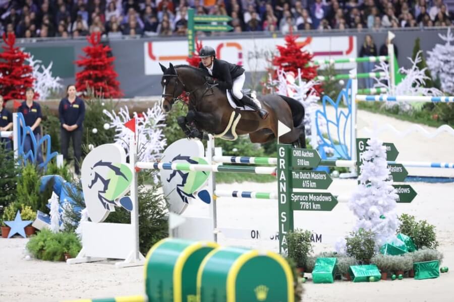 QUEL HOMME DE HUS au Grand Prix d'équitation de Genève !