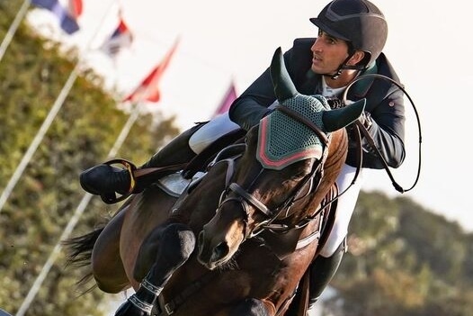 VALENTINO DE HUS, fils de VIVALDI DU SEIGNEUR médaille d'argent au Sunshine Tour !