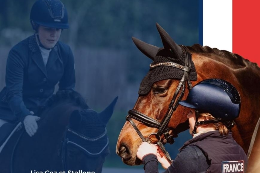 Lisa Cez et ???????? ?? ??? aux Championnats de France Para-Dressage à Saint-Lô ce week-end !