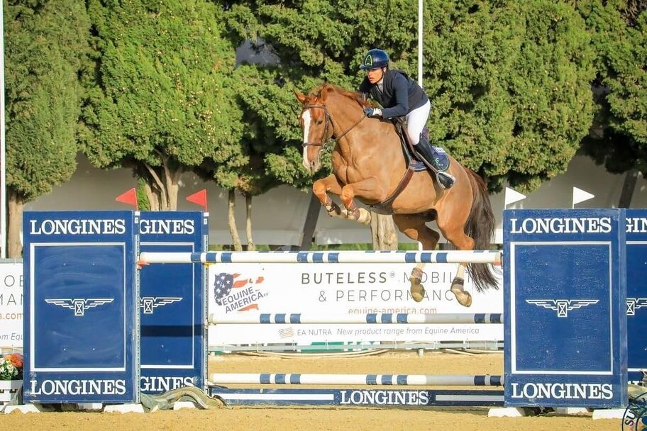 Camilla Vittadini et Danube de Hus sur le podium du CSI 2* de Vejer de la Frontera !