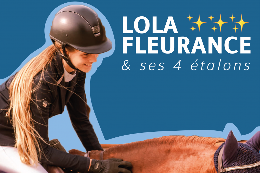 Lola et ses quatre étalons